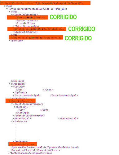 XML CORRIGIDO EXEMPLO__